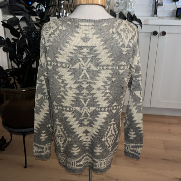 VGUC Denim & Supply Ralph Lauren 100% cotton southwest print long sleeve sweater - Picture 4 of 7